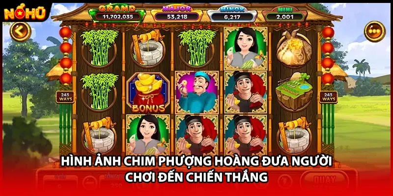 Hình ảnh Chim Phượng Hoàng đưa người chơi đến chiến thắng