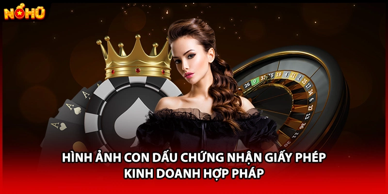 Hình ảnh con dấu chứng nhận giấy phép kinh doanh hợp pháp